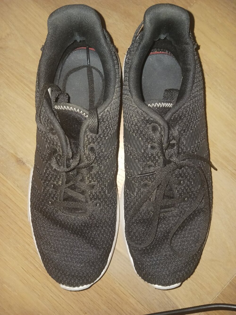 Adidas Cloudfoam Racer TR Core Black Running Shoes Women's Size 8.5 CG5764